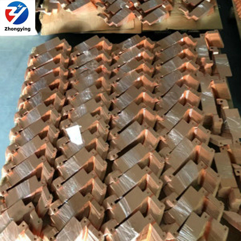 Copper bar processing
